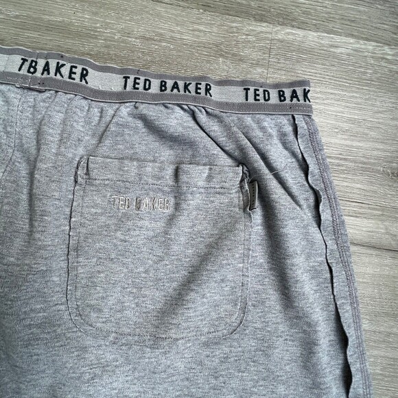Ted Baker London Mens Heather Gray Sweat Shorts Mens XL (5) - Picture 3 of 7